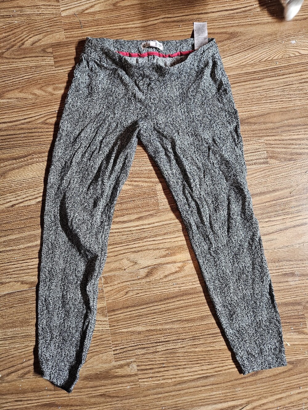 Nanette Black And White Womens Stretchy Dress Pants Almost Like Leggings Size XS
